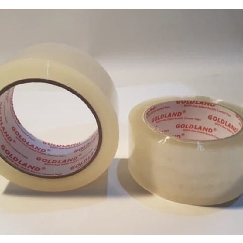 

Lakban Bening 48 MM x 85 YARD GoldLand , Opp Bening