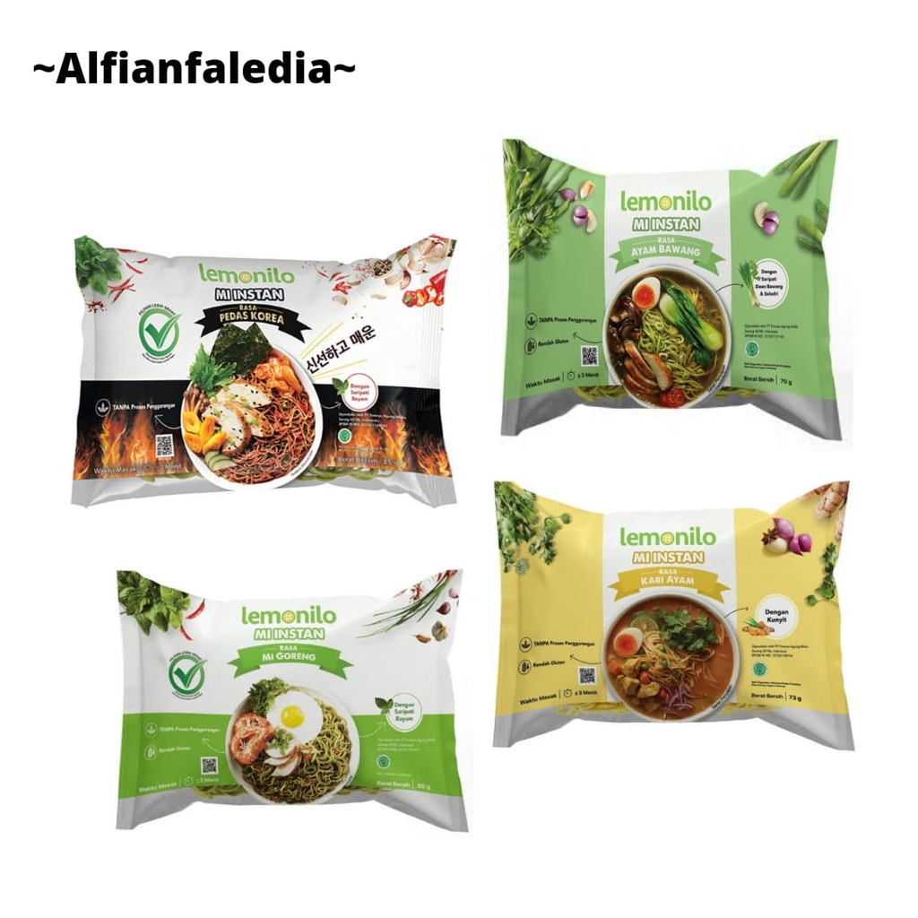 

LEMONILO MIE INSTAN GORENG SOTO KOREA MI SEHAT ALAMI/alfianfaledia
