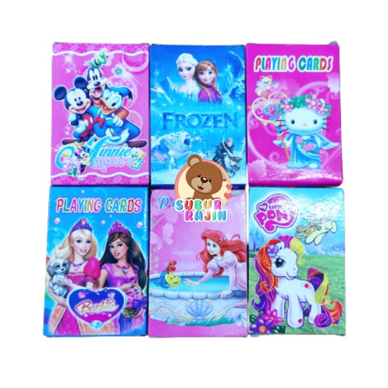 Mainan anak kartu remi