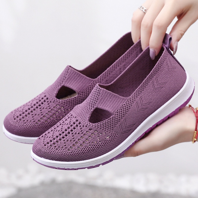 sepatu flat shoes rajut import 110 sepatu kerja sepatu import