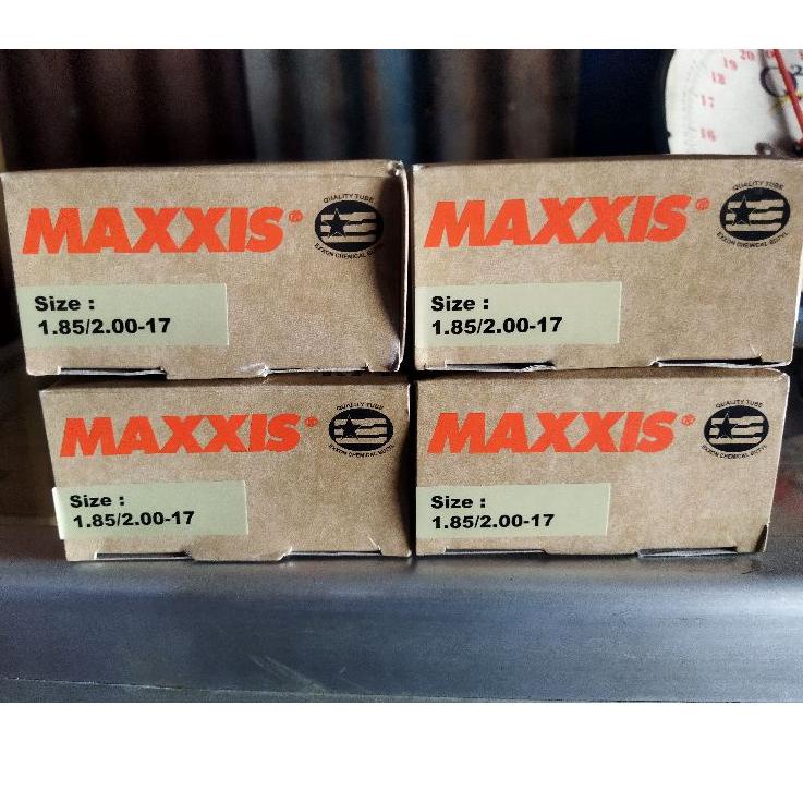 Baru Datang Ban Dalam Maxxis ukuran  -17 (45/90, 50/90, 60/80) ring 17