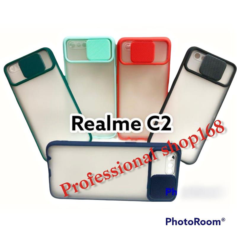 PS - REALME C2 / OPPO A1K CASE SLIDE CAMERA PROTECTOR SLIDING COVER PELINDUNG KAMERA SILIDING GESER 