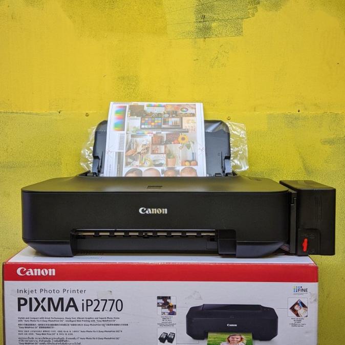 Printet Baru Canon Ip 2270 Infus Tabung Hitam Black-Color Catridge Ink