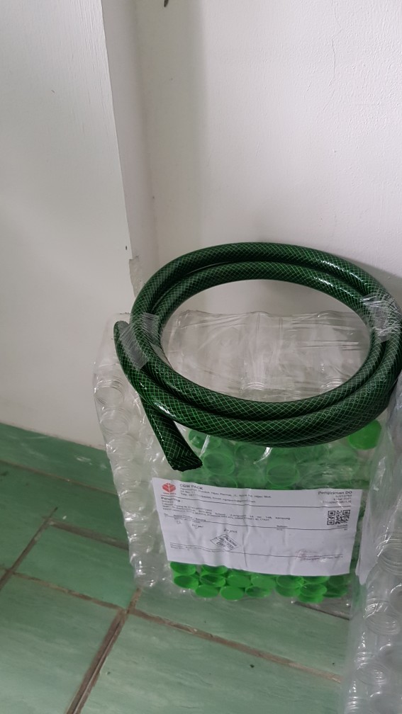 Selang Tukang Bangunan Per Meter Selang Air Aquarium Timbang 1/4 Inch Murah