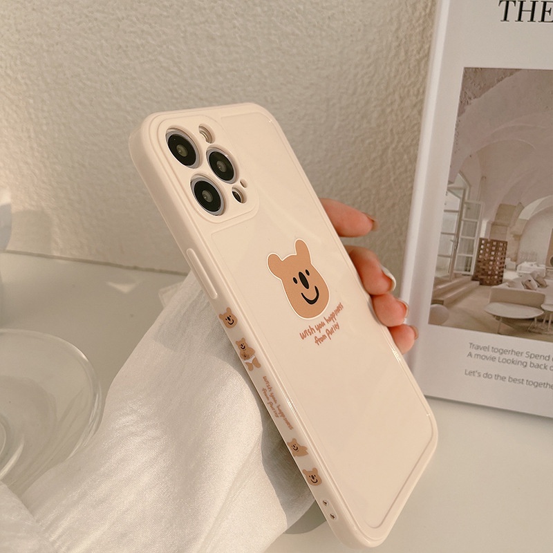 Soft Case TPU Motif Print Kartun Hewan Karla Untuk Iphone 7 8 PLUS X XR XS 11 12 13 MINI PRO MAX SE 2020