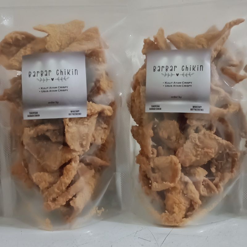 

Barbar Chikin / kulit ayam krispy