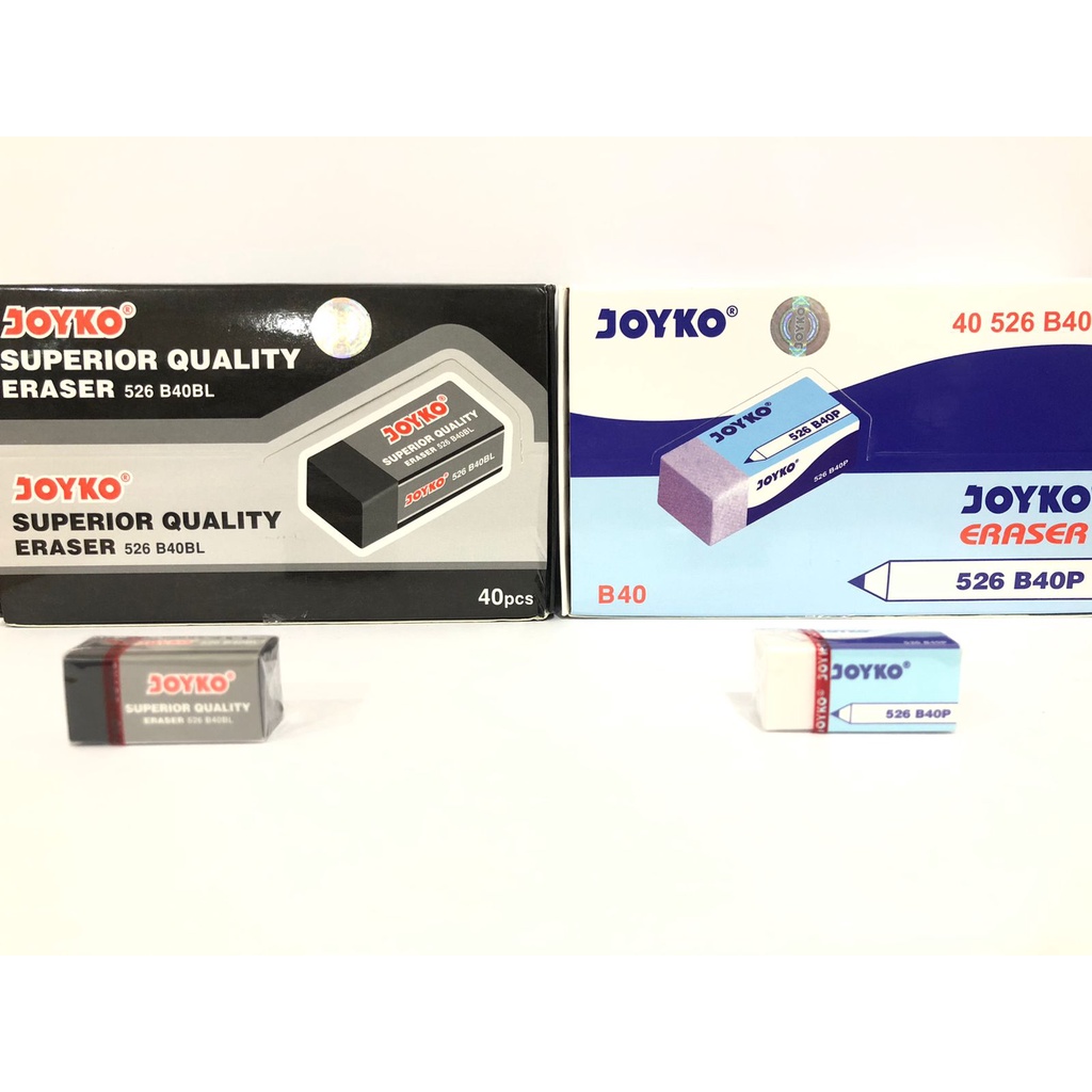 PENGHAPUS JOYKO 526-B40BL DAN ERASER 526-B40P [SWEETSPACE]