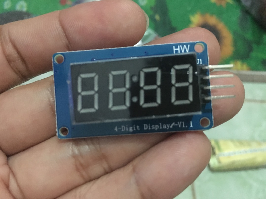 Tm1637 Modul Display Led Untuk Arduino 7 Segmen 4 Bits 0.36inci