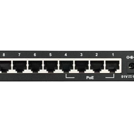 D-Link DES-1008PA 8-Port 10/100Mbps Switch with 4-Port PoE Metal Case | DLink GARANSI RESMI