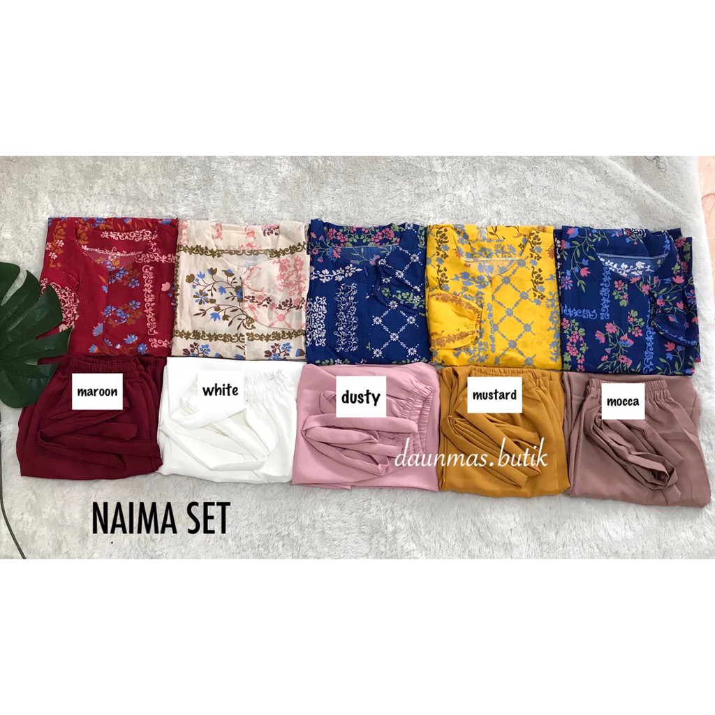 1KG MUAT 3SET | FREYA FLOWERY DAILY SET SIMPEL FASHION HIJAB WANITA MUSLIMAH HITS SELEBGRAM