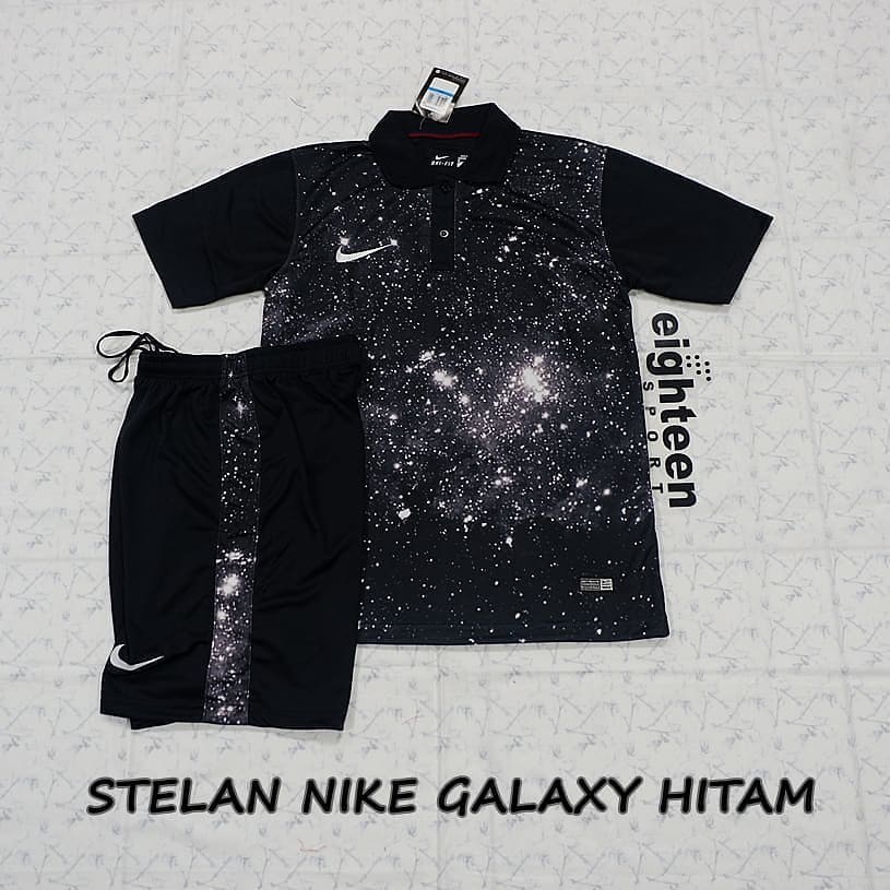 [OBRAL] SETELAN NIKE GALAXY HITAM **GRADE ORI THAILAND**