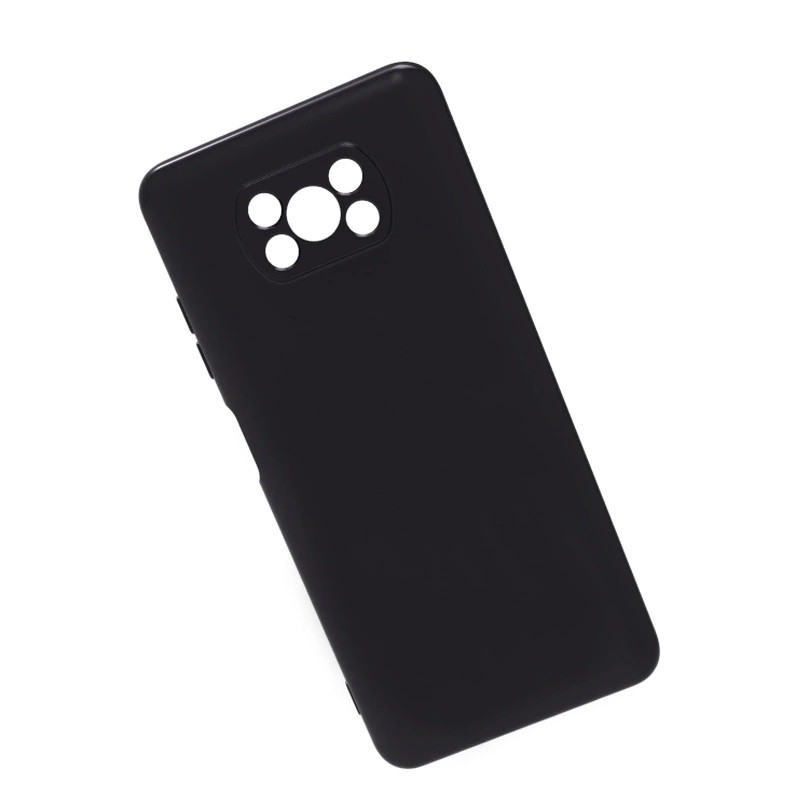 Xiaomi Poco X3 Nfc Case Softcase Premium Black Matte Case Casing Xiaomo 1396
