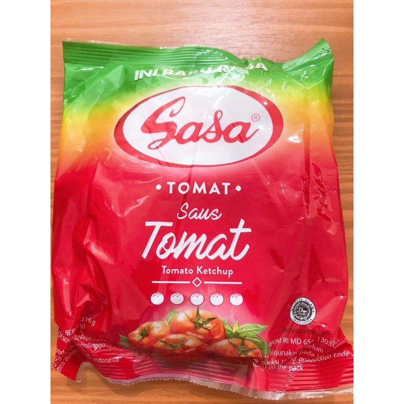 

Saus Tomat Sasa Sachet 9gr isi 24
