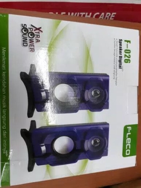 SPEAKER AKTIF FLECO F-026 EXTRA POWER SOUND SUPER BSS