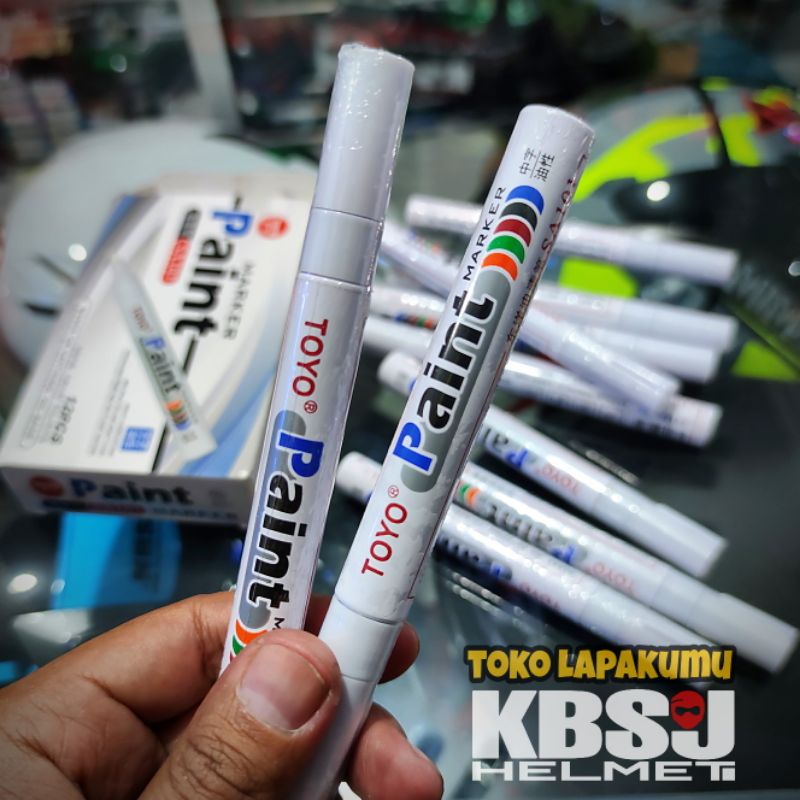 

Spidol ban Toyo warna putih