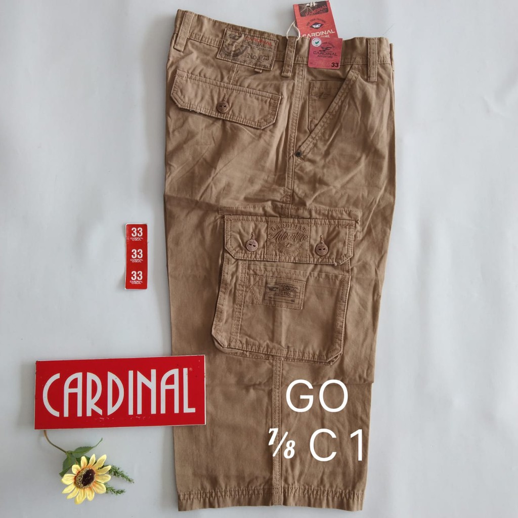 gof 33-KPL CARDINAL KEMPOL CASUAL Celana Pendek Cowok Celana Kempol Fashion Pria Brand Kekinian