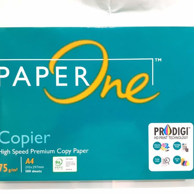 

SALE Kertas HVS A4 70gram PAPER ONE print copy