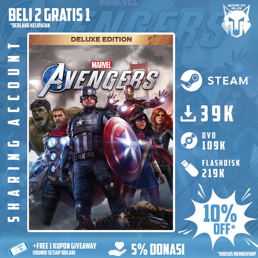 Marvel avengers deluxe edition что входит