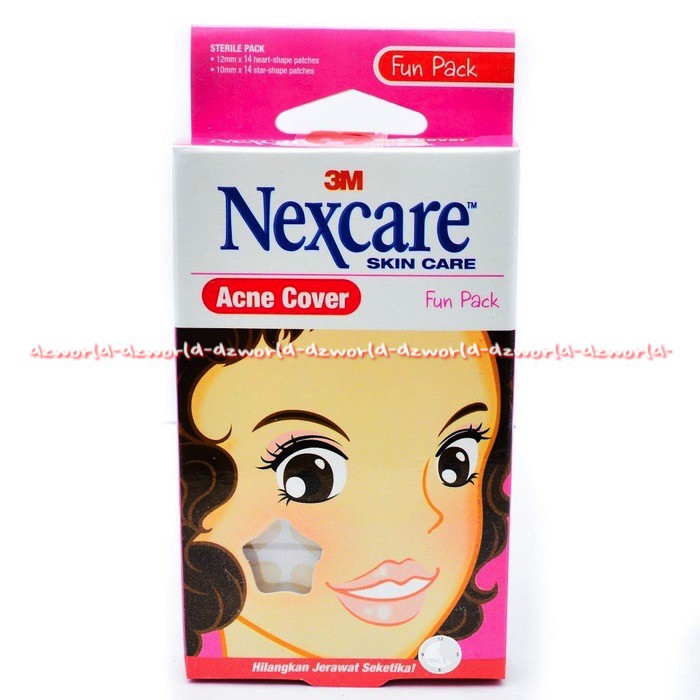 Nexcare Skin Care Acne Cover Fun Pack Pink Kuning Alat Menutup Jerawat Plester Nex Care Funpack 3M Nexcare