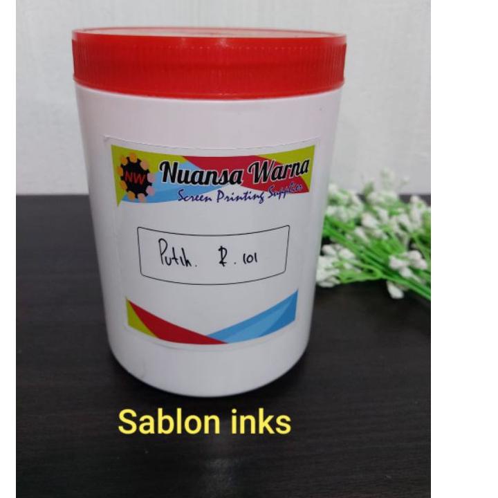 

Promo!⭐ Pasta sablon rubber putih dan warna ..