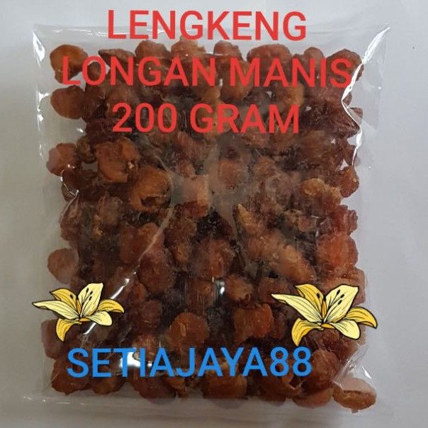 

LENGKENG KERING/LONGAN KERING 200 GRAM