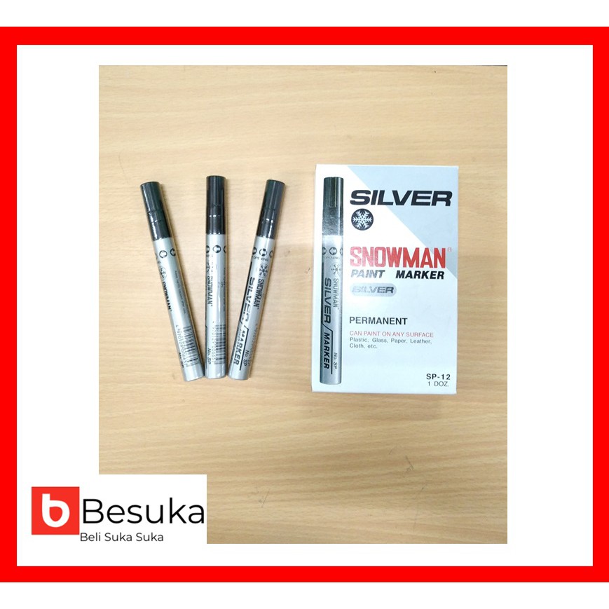 

SPIDOL SNOWMAN MARKER SP (SILVER)