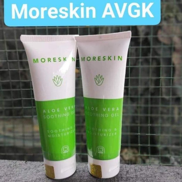 moreskin aloevera gel kecil 100 ml avgk - gel lidah buaya