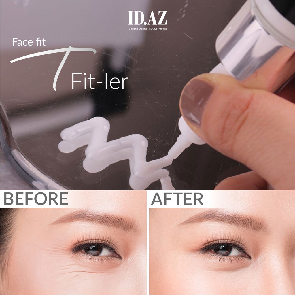 ID.AZ Face Fit T Penghilang Kerutan &  Kantung Mata Terampuh Tanpa Efek Samping Teruji BPOM