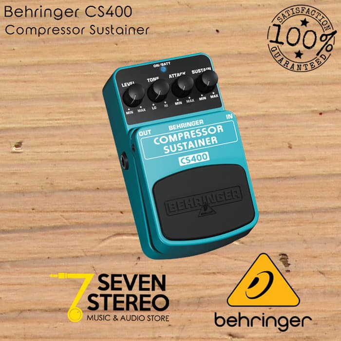 ALAT MUSIK  Behringer CS400 Compressor Sustainer
