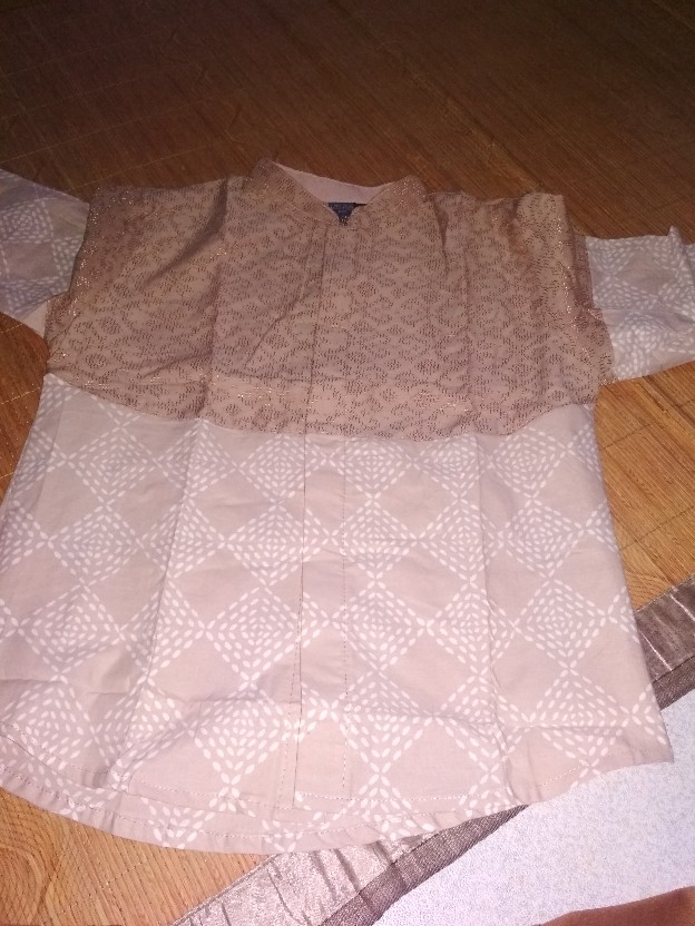 Open Preorder Kemeja Batik Couple Anak & Ayah Panjang / Pendek, Kombinasi Krem