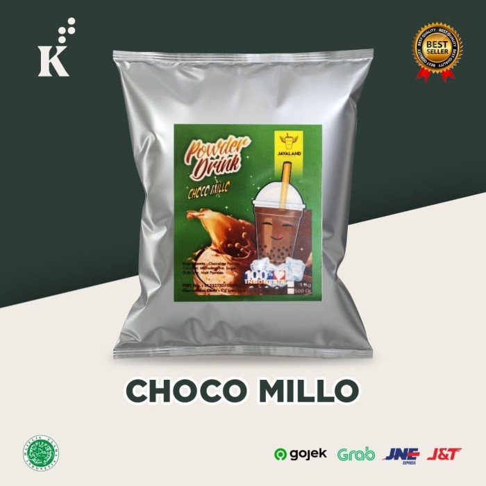 

201nhgg Bubuk Minuman Bubble Powder Drink Rasa Choco Milo Original Javaland Ds201Fs