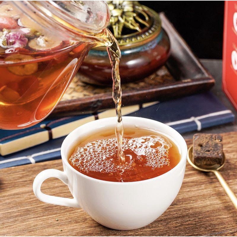 Red Date Rose brown sugar tea 150g / teh pms 黑糖姜枣茶