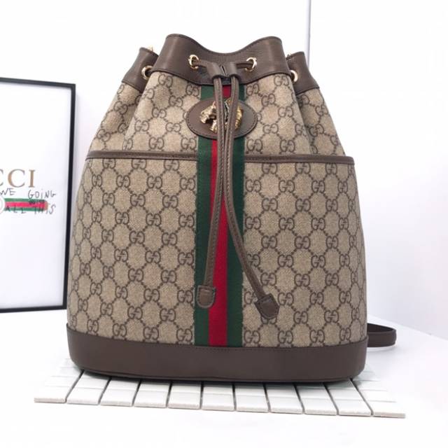 GG Supreme Bucket Bag G553961 / Tas Wanita / Mirrror Quality