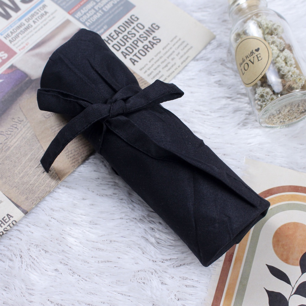 RX FASHION JILBAB BERGO MARIAM - FASHION MUSLIM 1R-HITAM