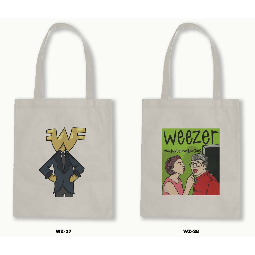 TOTE BAG BLACU - WEEZER .02