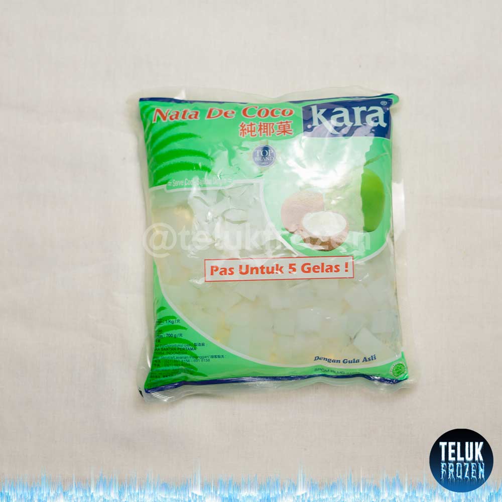 

nata de coco rasa cocopandan flavour kara 1kg 1 kg gram dadu kotak dice kilo satuan kiloan