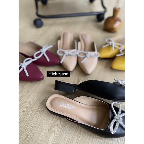 DECLARE&amp;DEE HILLARY SANDAL WANITA TERBARU 2,5CM