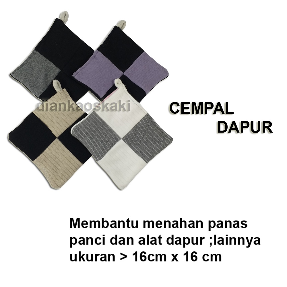 CEMPAL ANTI PANAS CEMPAL DAPUR KAIN