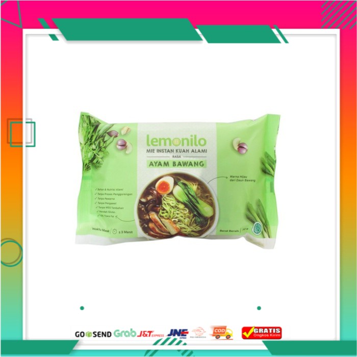 

Lemonilo Mie Instant Rasa Ayam Bawang 70 g