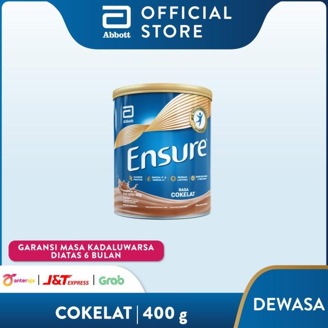 

BAYAR COD Ensure Coklat 400 g Susu Nutrisi Dewasa Rendah Laktosa
