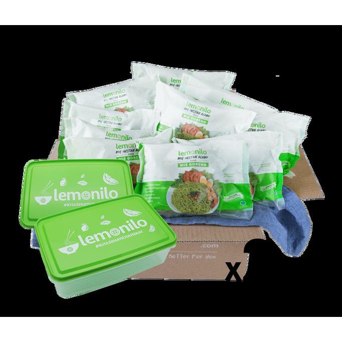 

GRATIS ! Buy LemoniloBOX Lemonilo Mie Goreng Instan Alami Isi 20 Free LunchBox