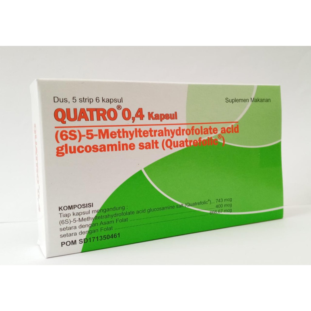 QUATRO 0,4 0.4 MCG - Asam Folat 0,4 mcg