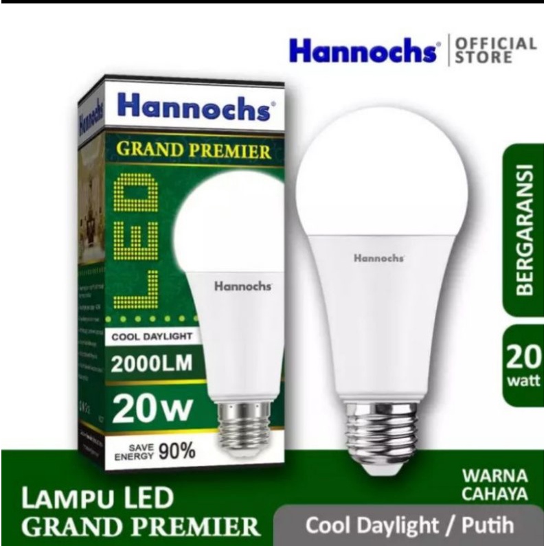 Lampu Bohlam LED Hannochs Grand Premier LED 20 Watt