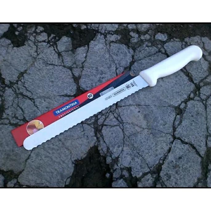 Made In Brazil Tramontina Bread Knife 8" / Pisau Roti 8" Tramontina