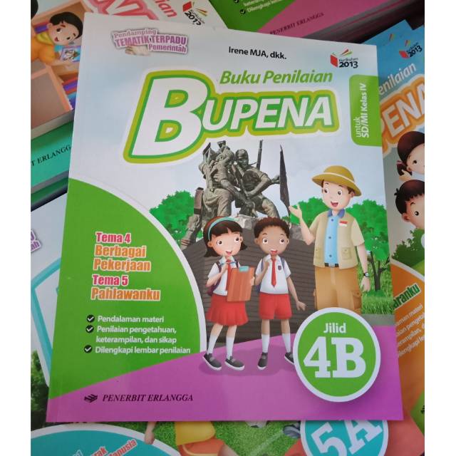 Buku Penilaian Bupena 4b K13n Sdmi Kelas 4