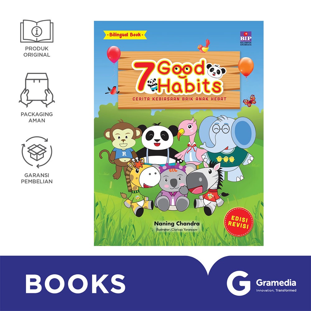Buku 7 Good Habits: Cerita Kebiasaan Baik Anak Hebat