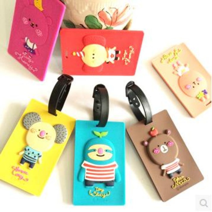 

Unik Tag Bagasi Motif Aneka Kartun Hewan New