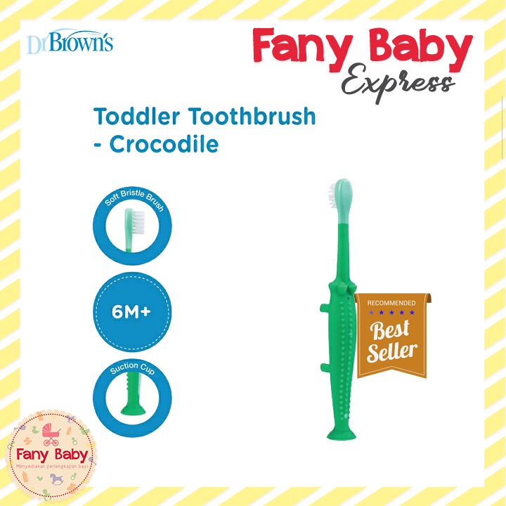 DR BROWNS TODDLER TOOTHBRUSH