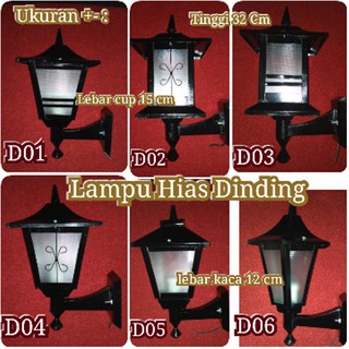 Lucu Cup Lampu Hias Dinding Pilar Dan Taman Murah