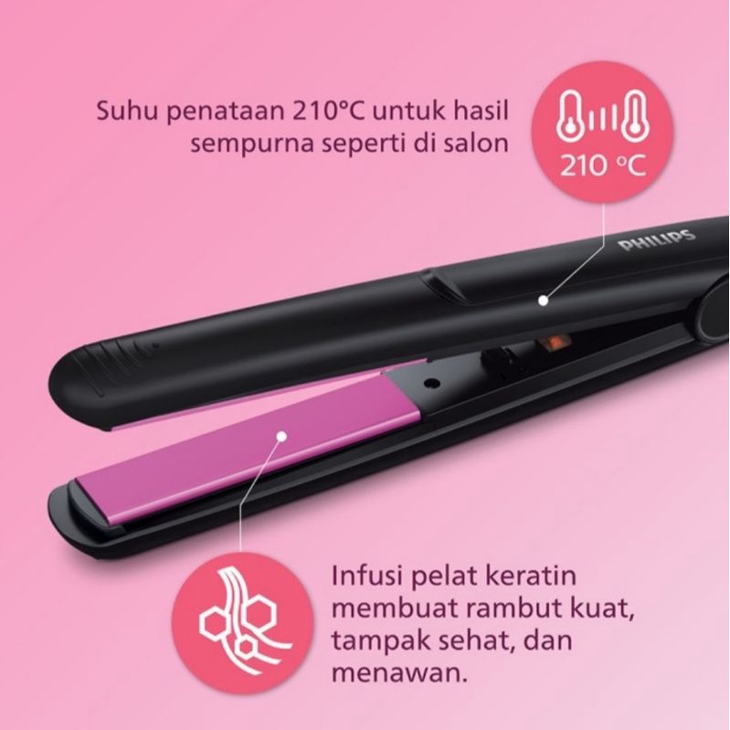 Catok Rambut Philips HP8401 Selfie Straightener Catokan Rambut Philips HP 8401